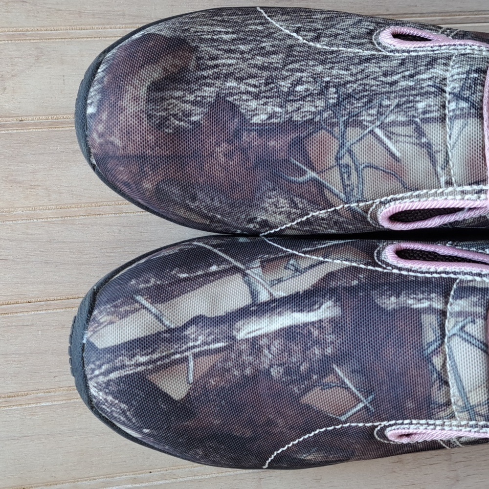 Redhead XTR Camo Pink Moc Slip-On Shoes for Ladies Comfort Durable Comfy - Picture 5 of 10